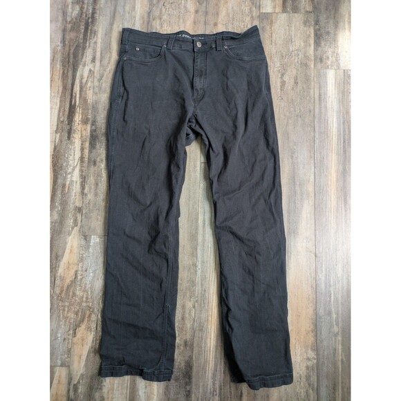 Duluth Flex Fire Hose Relaxed Fit Jean Pants Fits Men's 36X32 Black (Tag 38x34) - Picture 1 of 7